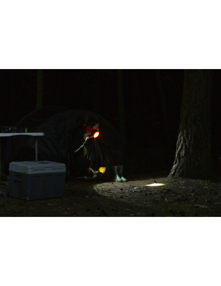 LATARKA PUNKTOWA I BOCZNA FLASHLAMP ŁADOWALNA 300LM AKUMULATOROWA 2400MAH 3H 