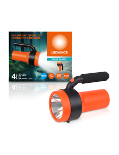 LATARKA PUNKTOWA I BOCZNA FLASHLAMP ŁADOWALNA 300LM AKUMULATOROWA 2400MAH 3H 