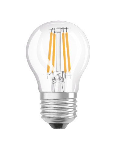 ŻARÓWKA LED STAR RF CLP40 4W 6500K zimna biała  E27 FIL 470LM 