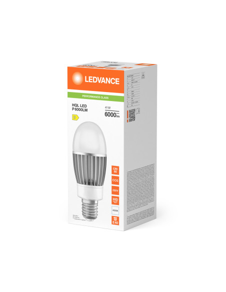 ŻARÓWKA LED P HQL LED FR 125 41W 4000K neutralna biała  E40 220-240V 6000LM 