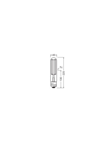 ŻARÓWKA LED V NAV LED FIL CL 100 41W/740 E40 220-240V 7500LM 