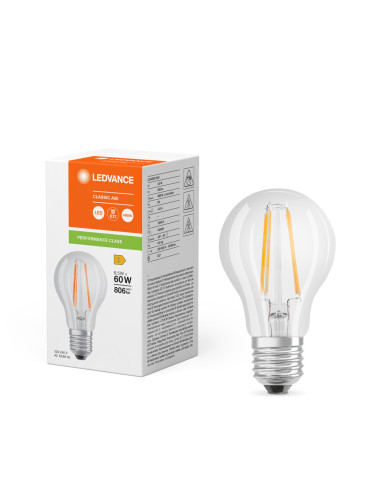 ŻARÓWKA LED P CLA60 6,5W 4000K neutralna biała  E27 FIL 806LM 