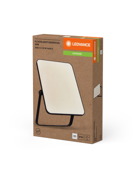 NAŚWIETLACZ FLOOD ESSENTIAL 30W 4000K neutralna biała 2700LM BK IP65 