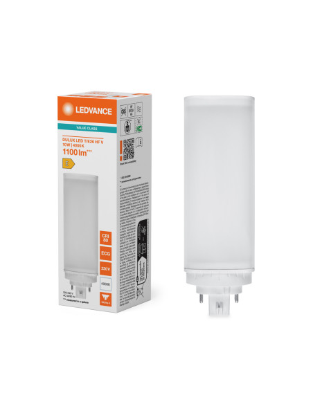ŚWIETLÓWKA LED V DULUX LED TE26 HF 10W 4000K neutralna biała  GX24Q-3 1100LM 