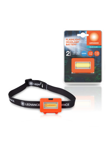 LATARKA CZOŁOWA HEADLAMP ZASILANA BATERIAMI 3AAA 3H 