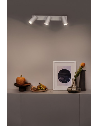 OPRAWA SUFITOWA LED SPOT OCTAGON DIM 3X3.4W 2700K ciepła biała GU10 WT 