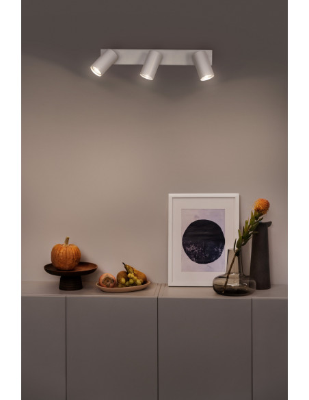 OPRAWA SUFITOWA LED SPOT OCTAGON DIM 3X3.4W 2700K ciepła biała GU10 WT 