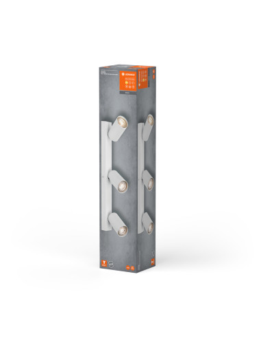 OPRAWA SUFITOWA LED SPOT OCTAGON DIM 3X3.4W 2700K ciepła biała GU10 WT 