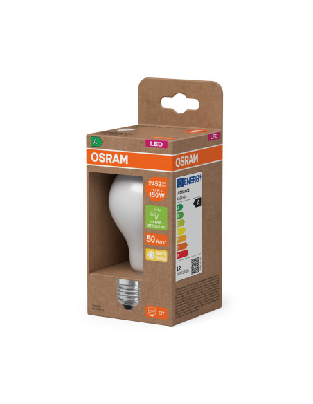 ŻARÓWKA LED ENERGY CLASS CLA150 11,6W 2700K ciepła biała E27 2452LM GL FR EE  KLASA A 