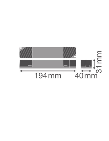 ZASILACZ DR-V-60/220-240/24 LED DRIVER VALUE STAŁONAPIĘCIOWY 