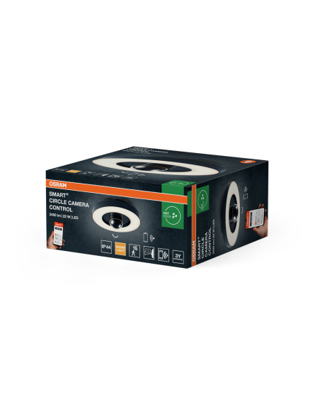 OPRAWA SMART OUTDOOR WIFI CAMERA CIRCLE CONTROL 3000K ciepła biała DG  