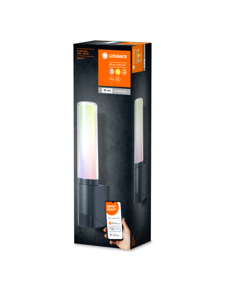 OPRAWA SMART OUTDOOR WIFI FLARE WALL 7,5W 320LM RGBW DG 