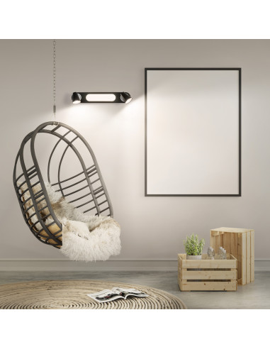OPRAWA SUFITOWA LED DECOR SPOT NEPTUNE 508MM CLICK-SELECT 20W 3000K ciepła biała BLACK 2 SPOT 