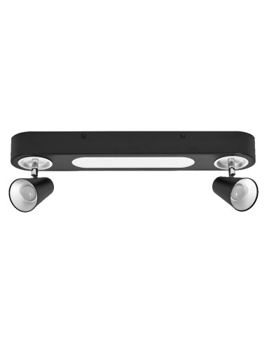 OPRAWA SUFITOWA LED DECOR SPOT NEPTUNE 508MM CLICK-SELECT 20W 3000K ciepła biała BLACK 2 SPOT 