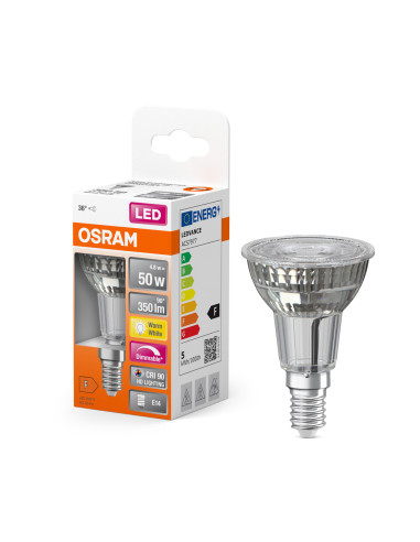 ŻARÓWKA LED SUPERSTAR PAR16 50 4.8W 2700K ciepła biała CRI90 E14 350LM 36° 