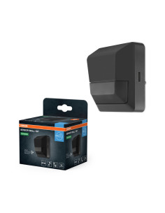 CZUJNIK SENSOR WALL 180DEG IP55 GREY CZUJNIK ŚWIATŁA I RUCHU 