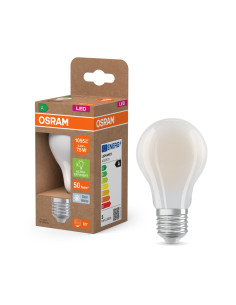 ŻARÓWKA LED ENERGY CLASS CLA75 5W 4000K neutralna biała E27 1055LM GL FR EE  KLASA A 