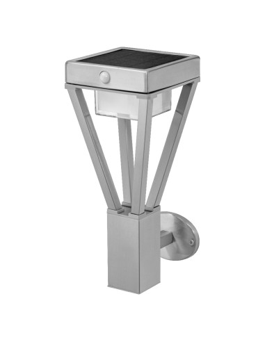 KINKIET ZEWNĘTRZNY SOLAR ENDURA STYLE BOUQUET WALL SENSOR 6W 550LM STAL NIERDZEWNA 