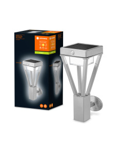 KINKIET ZEWNĘTRZNY SOLAR ENDURA STYLE BOUQUET WALL SENSOR 6W 550LM STAL NIERDZEWNA 