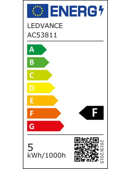 ŻARÓWKA LED STAR PCR CLA40 FR 4,9W 2700K ciepła biała E27 470LM RECYCLED PLASTIC 
