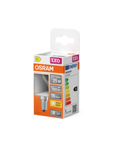ŻARÓWKA LED STAR  RF CLP25 1,8W 2700K ciepła biała E14 FIL 250LM 
