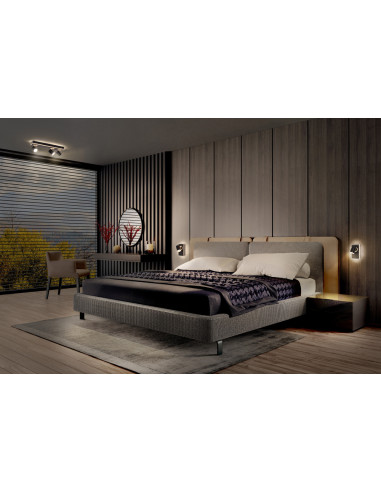 KINKIET LED DECOR SPOT MARS 120MM 16.5W 3000K ciepła biała CLICK-SELECT BLACK 1 SPOT 