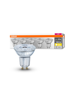  ŻARÓWKA LED  5-PAK LED BASE PAR16 50 36 4,3W 2700K ciepła biała 230V GU10 