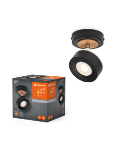 KINKIET LED DECOR SPOT PLUTO 1X4.8W 3000K ciepła biała BK 