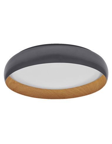 PLAFON LED ORBIS LIVIA 520MM 36W 3000K ciepła biała CLICK DIM GRAY AND WOOD DECOR 