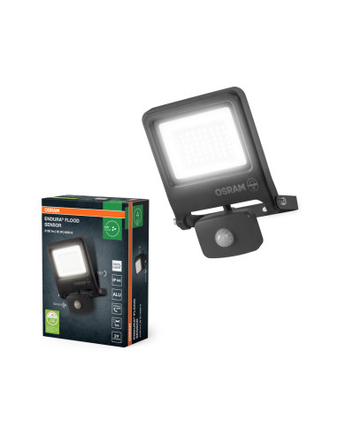 NAŚWIETLACZ ENDURA FLOOD SENSOR 30W 4000K neutralna biała 3000LM PCR DG