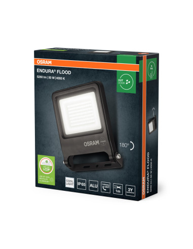 NAŚWIETLACZ ENDURA FLOOD 50W 4000K neutralna biała 5250LM PCR DG 
