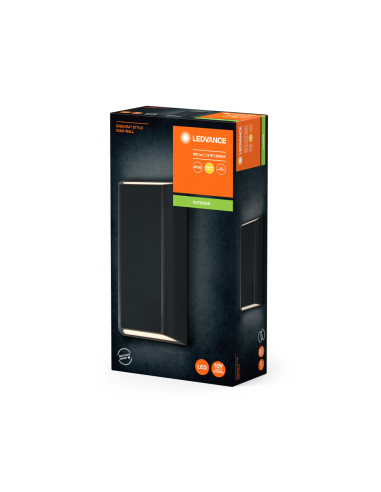 KINKIET ZEWNĘTRZNY Endura Style IP65 IDAR WALL Dark Gray 