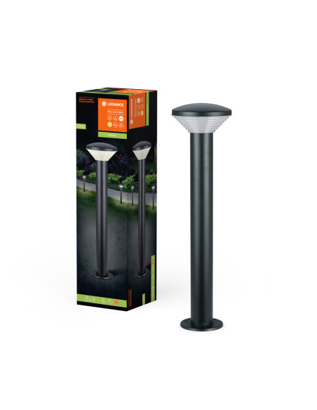 SŁUPEK OGRODOWY ENDURA HYBRID BOLLARD OLONA 50CM 2W DARK GRAY