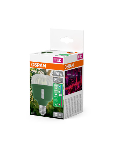 ŻARÓWKA LED STAR GROW LAMP T 80 20W CL E27 WSPOMAGAJĄCA WZROST ROŚLIN  