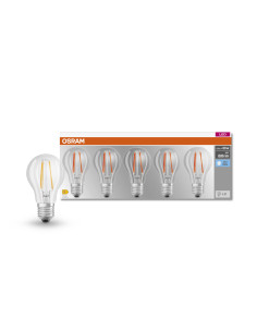 ŻARÓWKA LED 5-PAK LED BASE CLA60 6,5W 4000K neutralna biała E27 FIL FS5 