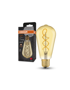 ŻARÓWKA LED 1906 VINTAGE LED EDISON GOLD SPIRAL FIL 4W/2000K 250LM E27 