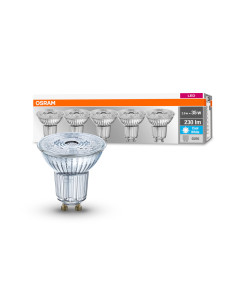  ŻARÓWKA LED  5-PAK LED BASE PAR16 35 36 2,6W 4000K neutralna biała 230V GU10 