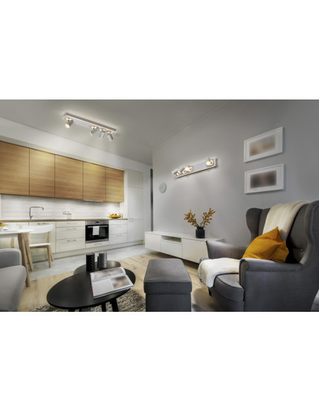OPRAWA LED DECOR SPOT MARS 713MM 58.5W 3000K ciepła biała CLICK-SELECT WHITE 4 SPOT 