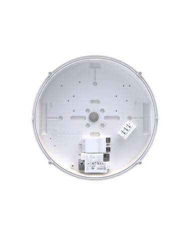 SURFACE BULKHEAD ROUND 300 P 17W/15W/12,5W/10W 3000K/4000K 132LM/W CPS WH IP65 