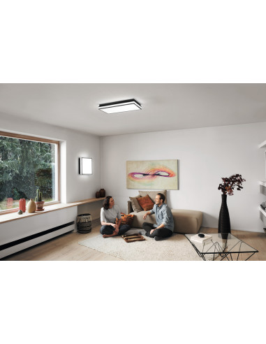 PLAFON LED SMART WIFI ORBIS MAGNET 450X450 42W 3000K..6500K TW BK 