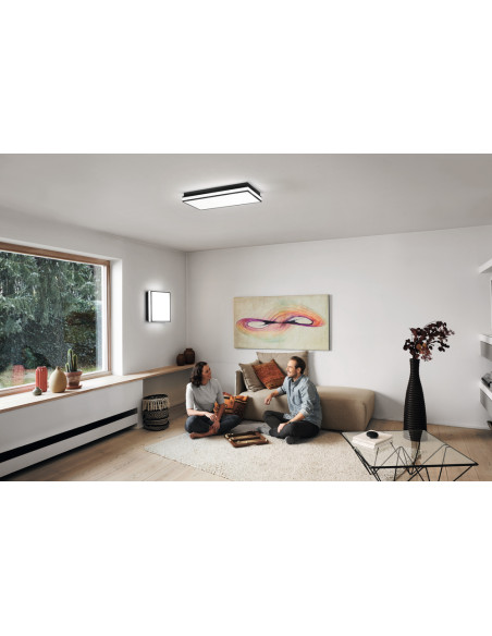 PLAFON LED SMART WIFI ORBIS MAGNET 450X450 42W 3000K..6500K TW BK 