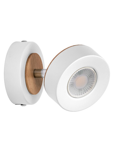 KINKIET LED DECOR SPOT PLUTO 1X4.8W 3000K ciepła biała WT 