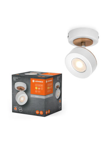 KINKIET LED DECOR SPOT PLUTO 1X4.8W 3000K ciepła biała WT 