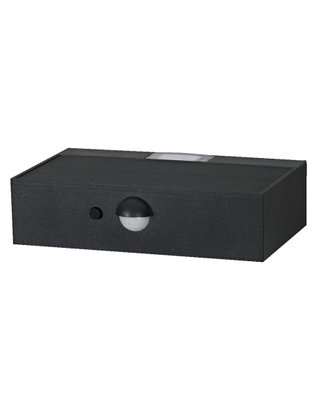 KINKIET ZEWNĘTRZNY SOLAR ENDURA STYLE BRICKLUME SENSOR DARK GRAY 