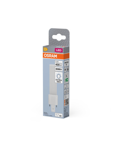 ŚWIETLÓWKA LED DULUX S 7LED 3,5W 4000K neutralna biała  230V EM & AC MAINS G23 400LM 