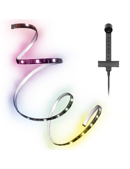 TAŚMA FLEX AUDIO TV VR RGB 1,8W 2M USB COLOR SENSOR PASEK Z CZUJNIKIEM BARWY 