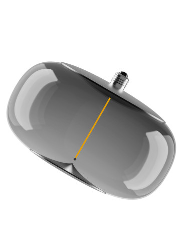 ŻARÓWKA LED 1906 VINTAGE LED MAGNETIC BIG ELIPSE SMOKE6 FIL 4W 1800K 60LM E27 