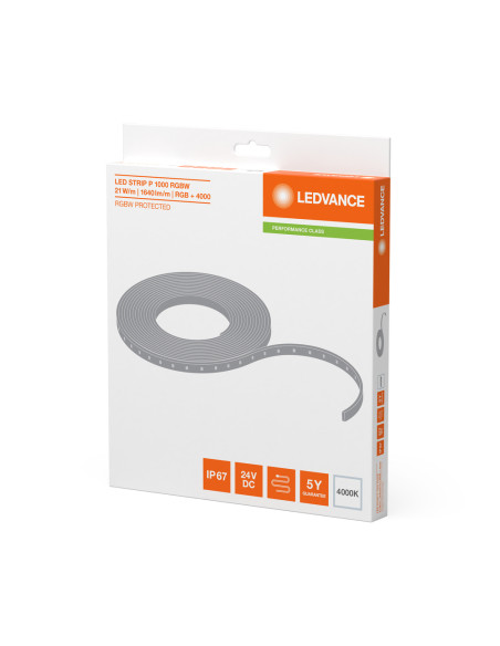 TAŚMA LED LS P-1000 RGBW IP67 4000K neutralna biała CRI90 5 metrów 106W 24V 7950LM PASEK PERFORMANCE PROTECTED G2 