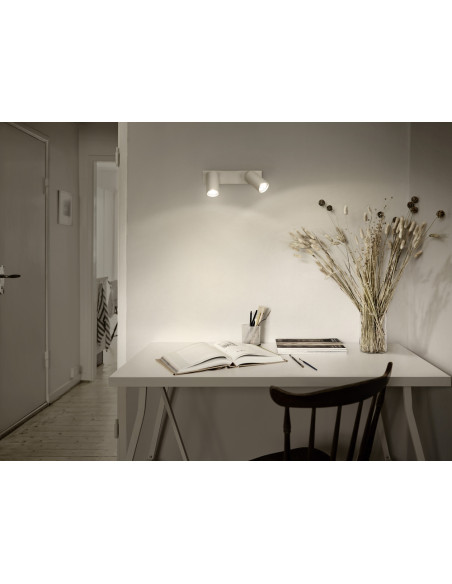 OPRAWA SUFITOWA LED SPOT OCTAGON DIM 2X3.4W 2700K ciepła biała GU10 WT 