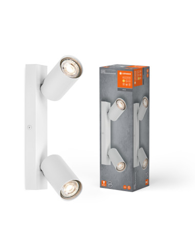 OPRAWA SUFITOWA LED SPOT OCTAGON DIM 2X3.4W 2700K ciepła biała GU10 WT 